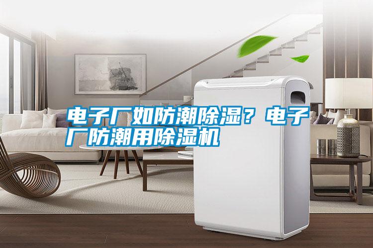 電子廠如防潮除濕？電子廠防潮用除濕機(jī)