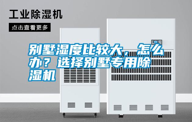 別墅濕度比較大，怎么辦？選擇別墅專用除濕機