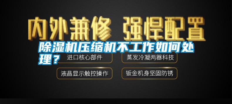 除濕機壓縮機不工作如何處理？