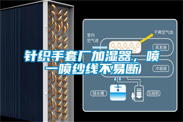 針織手套廠加濕器，噴一噴紗線不易斷