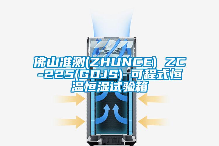 佛山準(zhǔn)測(ZHUNCE) ZC-225(GDJS) 可程式恒溫恒濕試驗(yàn)箱