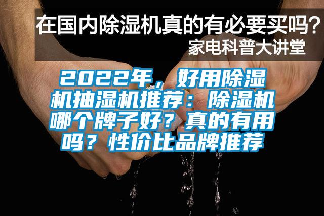 2022年，好用除濕機抽濕機推薦：除濕機哪個牌子好？真的有用嗎？性價比品牌推薦