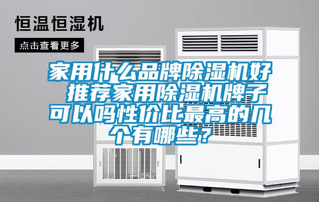 家用什么品牌除濕機(jī)好 推薦家用除濕機(jī)牌子可以嗎性價(jià)比最高的幾個(gè)有哪些？