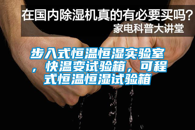 步入式恒溫恒濕實驗室，快溫變試驗箱，可程式恒溫恒濕試驗箱