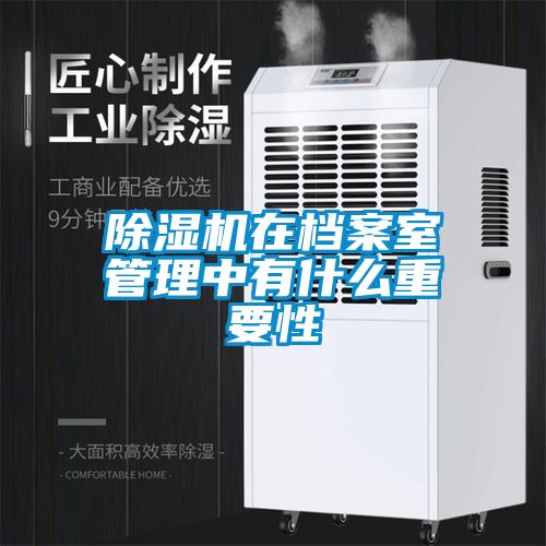 除濕機在檔案室管理中有什么重要性