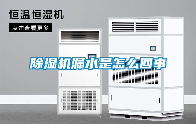 除濕機(jī)漏水是怎么回事