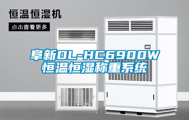 阜新DL-HC6900W恒溫恒濕稱重系統