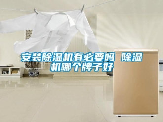 企業(yè)新聞安裝除濕機(jī)有必要嗎 除濕機(jī)哪個(gè)牌子好