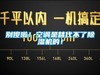 企業(yè)新聞別傻啦！空調(diào)是替代不了除濕機(jī)的！