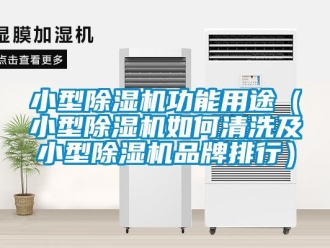 企業(yè)新聞小型除濕機(jī)功能用途（小型除濕機(jī)如何清洗及小型除濕機(jī)品牌排行）