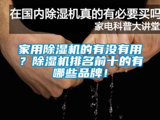 企業(yè)新聞家用除濕機(jī)的有沒有用？除濕機(jī)排名前十的有哪些品牌！